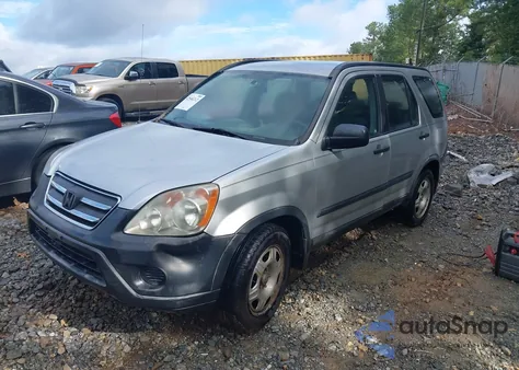 2006 Honda Cr-V Lx из США, поврежденный, VIN JHLRD68506C012089